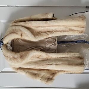 Vintage Mink Stole from 1960s.Brown/beige, sm/med